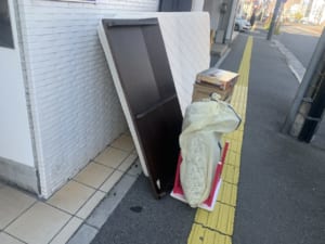 広島県福山市周辺不用品回収前画像
