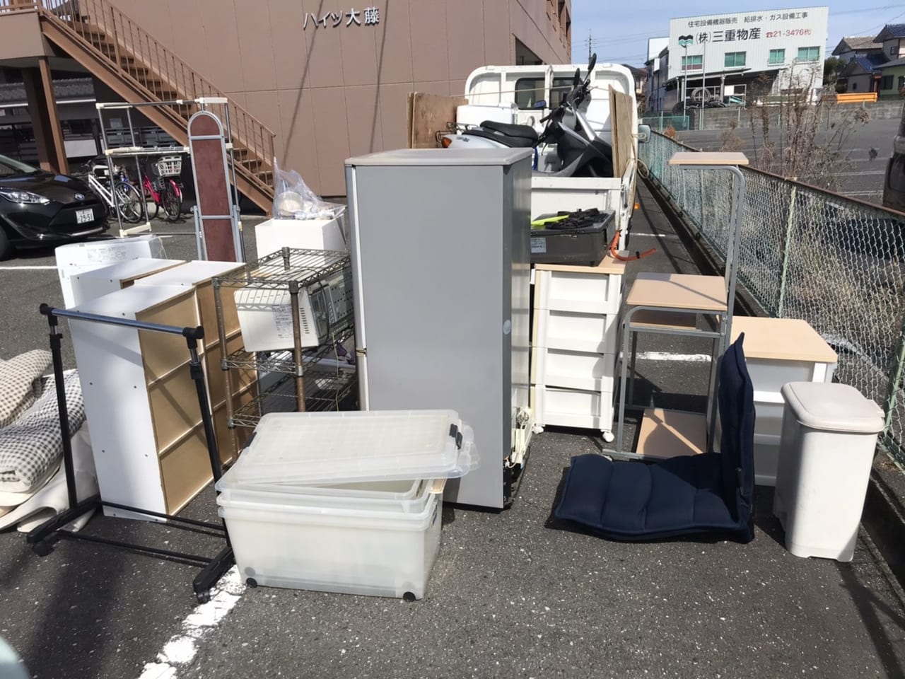 香川県高松市周辺のS様不用品回収前画像