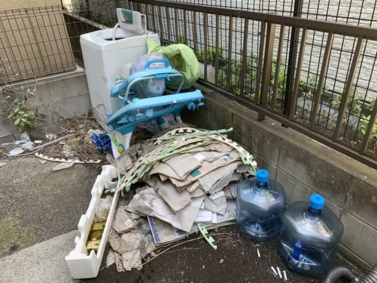 神奈川県伊勢原市周辺不用品回収前画像
